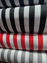 Comprar Tela Por Metro Lona Poliéster 1.5m De Ancho Lona Acrilica Negro Rayado