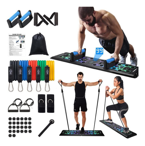 Tabla Plegable Realce Fitness  Sistema Ejercicio Portatil