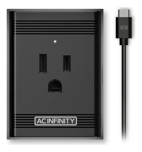 Ac Infinity Enchufe De Control Uis, Adaptador De Enchufe Par