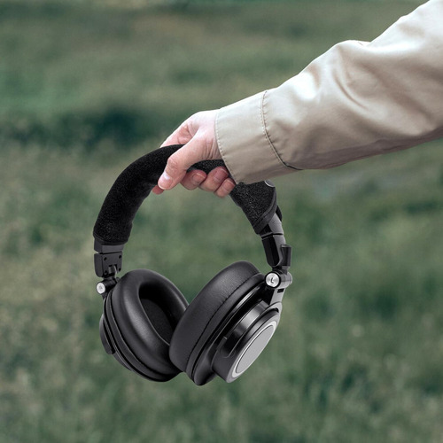 Compatibles Para Audio Technica Ath M50x M40x Color Negro