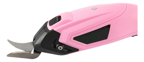 Tijeras De Tela Eléctricas Inalámbricas, Caja De Rosado