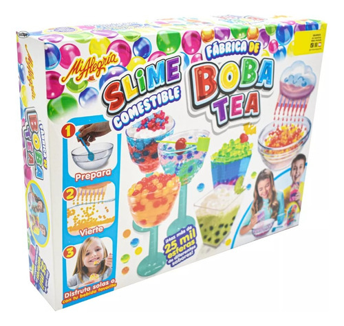 Mi Alegría Fábrica De Boba Tea Slime Comestible