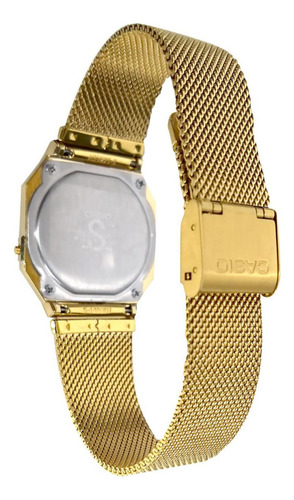 Reloj Casio A700wmg-9avt Vintage Con Baño De Iones-dorado Dorado Dorado Dorado