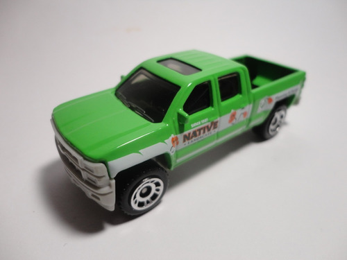 Matchbox 2014 Chevrolet Silverado  (verde)