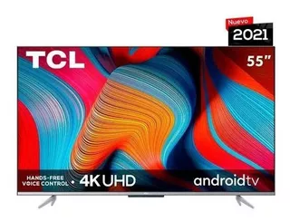 Pantalla Tcl Led 55 Smart 4k Uhd Android Tv 55a547
