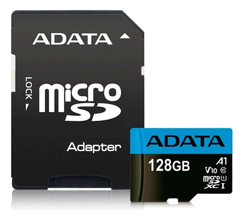 Adata 128 Gb Tarjeta De Memoria Micro Sdxc Con Adaptador