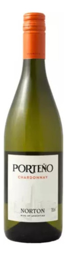 Porteño Bodega Norton Chardonnay vinho branco argentino 750ml