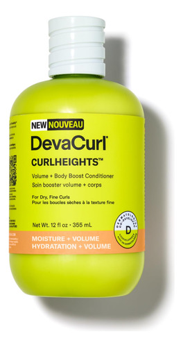 Condicionador Devacurl Curlheights Volume + Body Boost 360 M