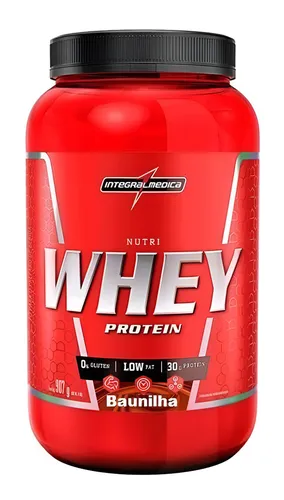 Nutri Whey Protein Baunilha Pote 900g Integralmédica