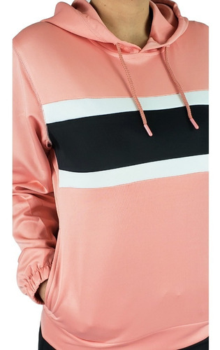Conjunto Deportivo Mujer Algodón Verano Jogger Polerón Ff