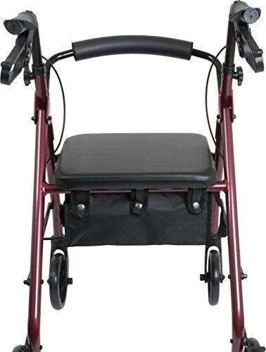 Andador Caminador De Aluminio Resistente Bariátrico 113 Kgs