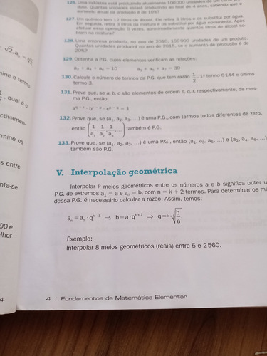 Fundamentos De Matemática Elementar 4 (Usado)