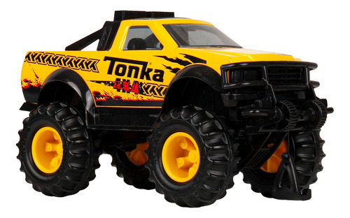 Vehículo De Juguete Tonka, Camioneta 4x4, Grande, Amarillo [