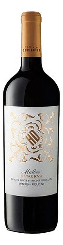 Vino Hd Durigutti Malbec Altamira Premium X1
