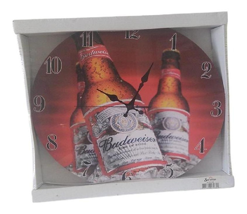 Reloj Mural Decorativo Diseño Budweiser / Runn