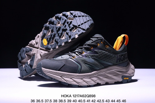 Tenis Hoka M Anacapa Low Gtx Zapatillas Verde Oscuro