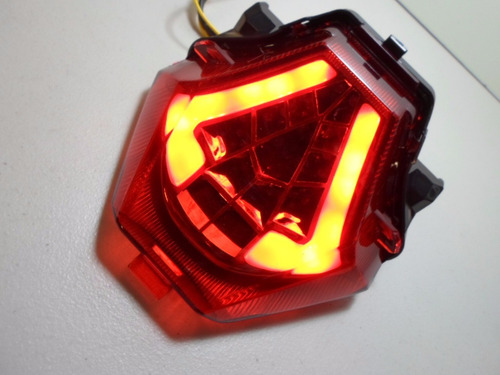 Imagen 6 de 6 de Stop Luz Trasera Rojo Direccionales Yamaha R3 Mt-03 Fz 07