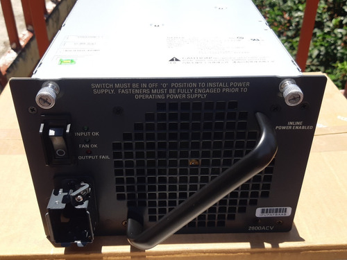 Fuente De Poder Pwr-c45-2800acv Para Router Cisco