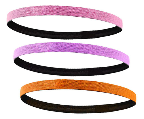 3 Uds Diademas Deportivas Elásticas Bandas Elásticas Para