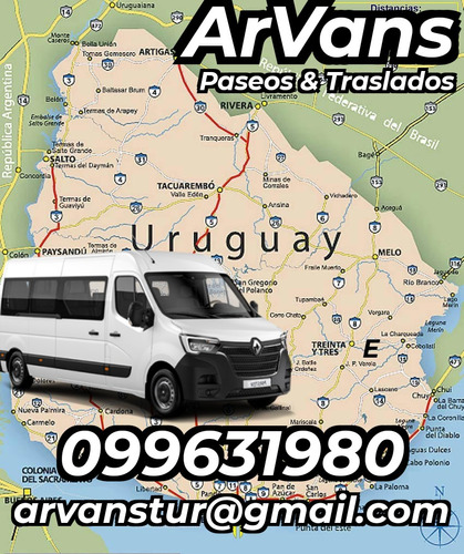 Traslados De Pasajeros En Combi, Van , Minibús 