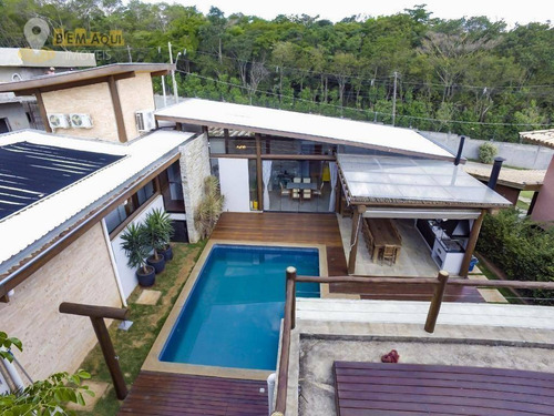 Imagem 22 de 30 de Casa Em Estilo Rústico Com Clean, Com 4 Dormitórios À Venda, 287 M² Por R$ 2.350.000 - Condomínio Fazenda Kurumin - Itu/sp - Ca1555