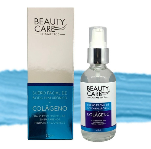 Imagen 1 de 10 de Mayoreo Serum Facial Ácido Hialurónico Y Colágeno Puro 60ml