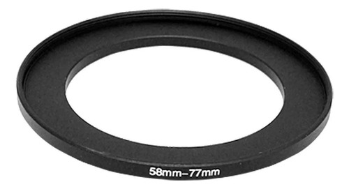 Anillo Aro Adaptador 58-77 Metalic Filtro 77mm En Lente 58mm