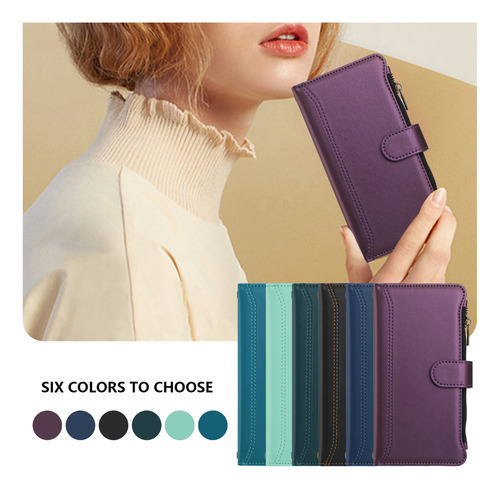 Funda De Piel Con Ranura Tipo Cartera Para Nokia C32 C300 C30 C22 C20 C12 C10 C1 C02 C01