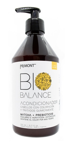 Primont Bio Balance Acondicionador Vegano Pelo 500ml Local