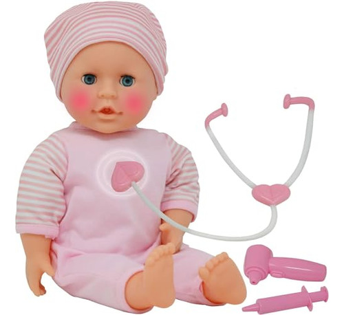 Interactivo Hablar Médico Muñeca Bebé Set Paquete De 48y9j