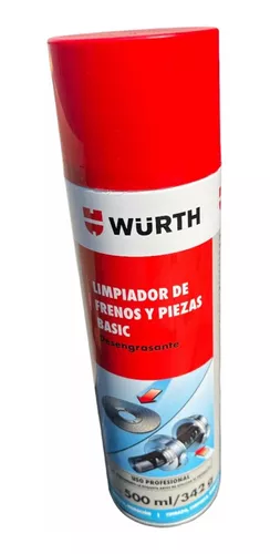 WURTH Limpiador de Freno y Piezas, Desengrasante 500 ml