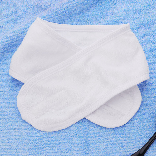 Diadema De Tela Para Maquillaje De Spa, Autoadhesiva, 3 Unid