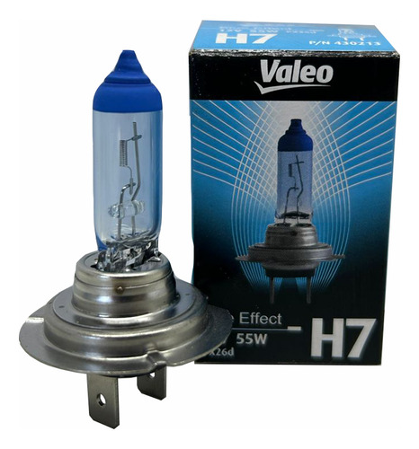 Lampada H7 Efeito Azul 12v 55w Valeo 430213