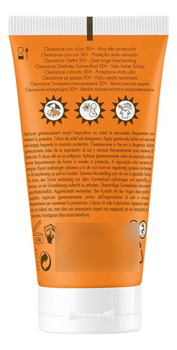 Avene Cleanance Solar Fps 50+ Protector Solar Con Color 50ml
