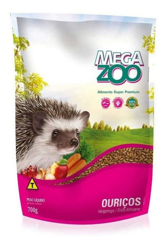 Ração Extrusada Oficial Ouriço Hedgehogs 700g Megazoo