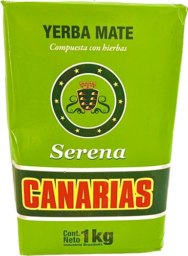 Imagen 1 de 6 de Yerba Mate Canarias Serena Promo 1kilo Barata La Golosineria