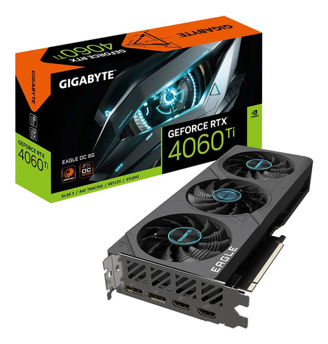 Tarjeta De Video Gigabyte Rtx 4060 Ti (8gb) Eagle Oc 128 Bit