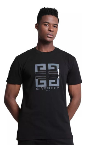 Playera Hombre Givenchy Manga Corta Cuello Redondo