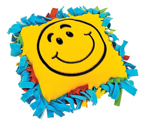 Smile Face Fleece Pillow Craft Kit - Manualidades Para Niños