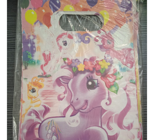 Bolsas Cotillón De Papel Para Fiestas Infantil Pack 10 Und