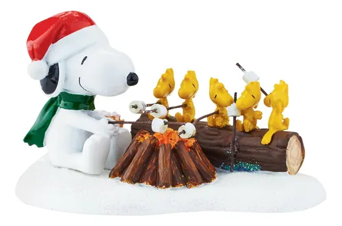 Department 56 Peanuts Village Campfire Buddies - Figura