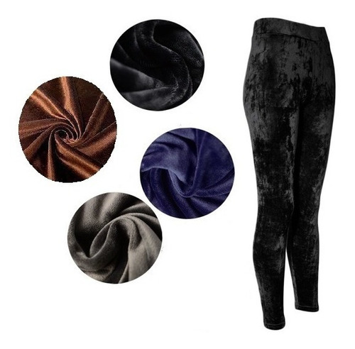 Calzas Leggins Plush De Dama Mujer