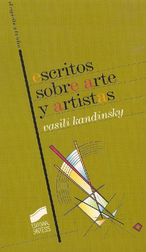 Libro Escritos Sobre Arte Y Artista De Wassily Kandinsky