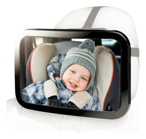 Espejo Retrovisor Seguridad Bebe Xl Para Auto Rotación 360°