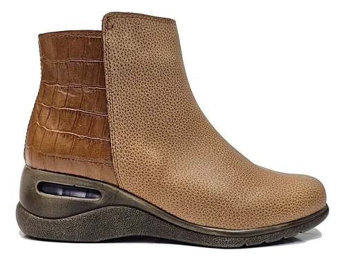 comprar Borcegos Mujer Invierno 2019 Cuero Botas Botinetas Art 4319