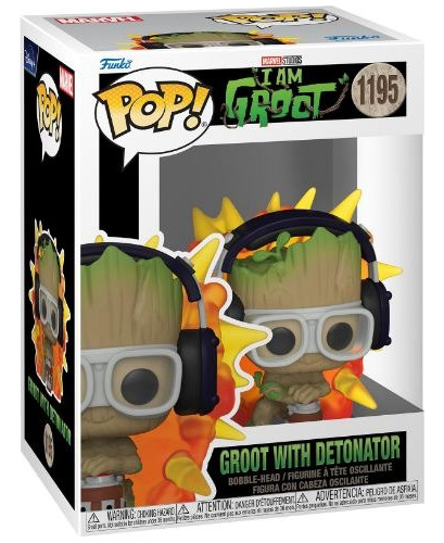 Funko Pop! Groot: Groot With Detonator #1195