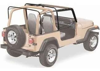 Herrajes Para Toldo Suave Jeep Cj7 Yj 80-95 Y Accesorios