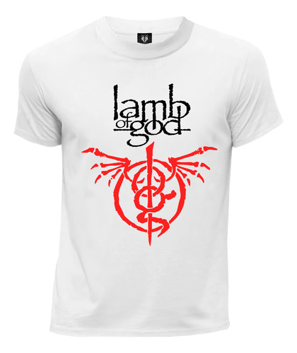 Camiseta Rock Thrash Metal Band Lamb Of God