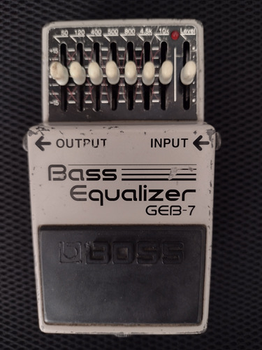 Pedal Boss Bass Equalizer Geb-7 