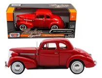 Comprar Chevrolet 1939 Coleccion Escala 1\u002F24 Motormax 39 Metal Cupe